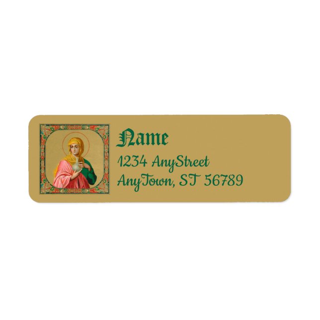 St. Mary Magdalene en tant que Étiquette de Myrrhè (Devant)