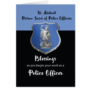 St. Michael Blessings au nouveau policier