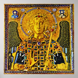 St Michael l'archange Icon Angel Poster