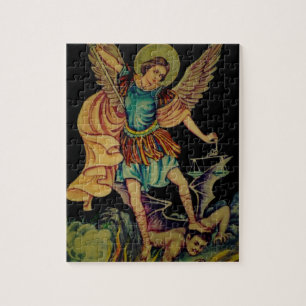 St Michael le puzzle d'ange de voûte