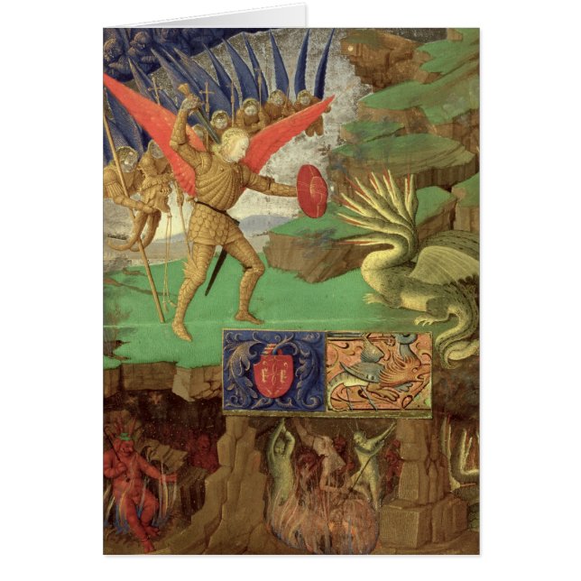 St Michael massacrant le dragon (Devant)
