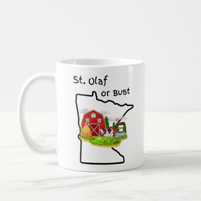 St. Olaf ou Bust Mug (Gauche)