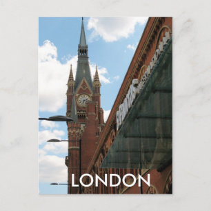 St Pancras Kings Cross Londres Carte postale