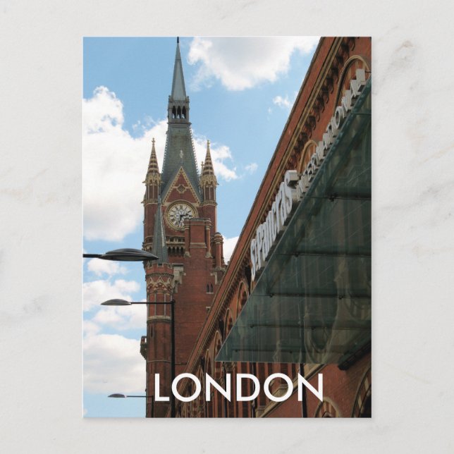 St Pancras Kings Cross Londres Carte postale (Devant)