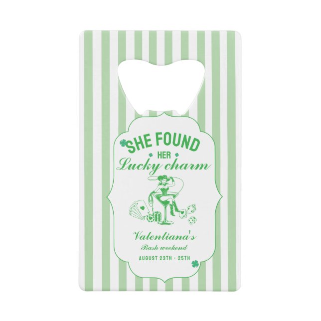 St patrick elle a trouvé son charme porte-bonheur  (Devant)