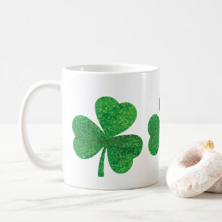 St Patrick’s Day Mug - Lucky Shamrock Coffee Cup,