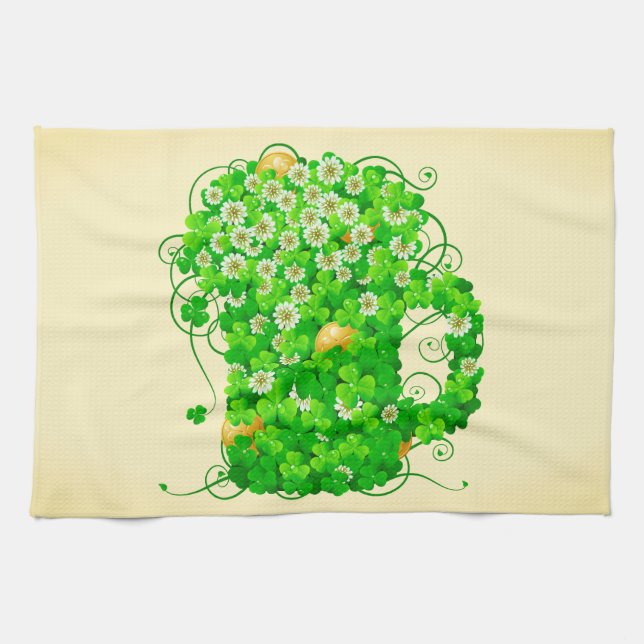 St. Patrick's Day 21A Serviette de cuisine (Horizontal)