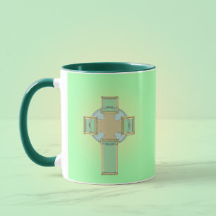 St. Patrick's Day Celtic Cross Coffee Mug