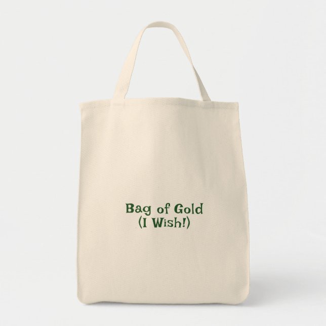 St. Patrick's Day, Drôle sac de texte d'or, je le  (Devant)