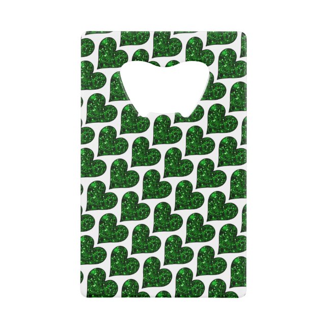 St. Patrick's Day Emerald Heart (Devant)