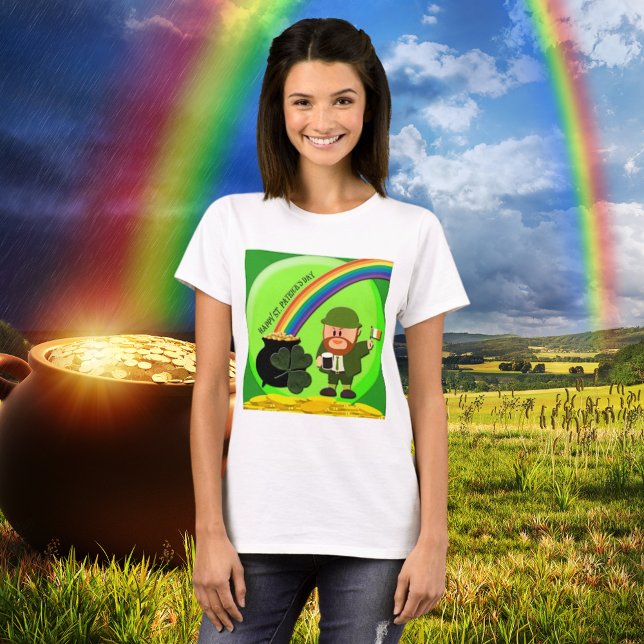 St. Patrick's Day End of Rainbow T-Shirt (St. Patrick's Day End of Rainbow T-Shirt)