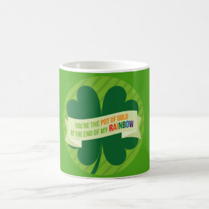 St. Patrick's Day Green Irish Print Mug