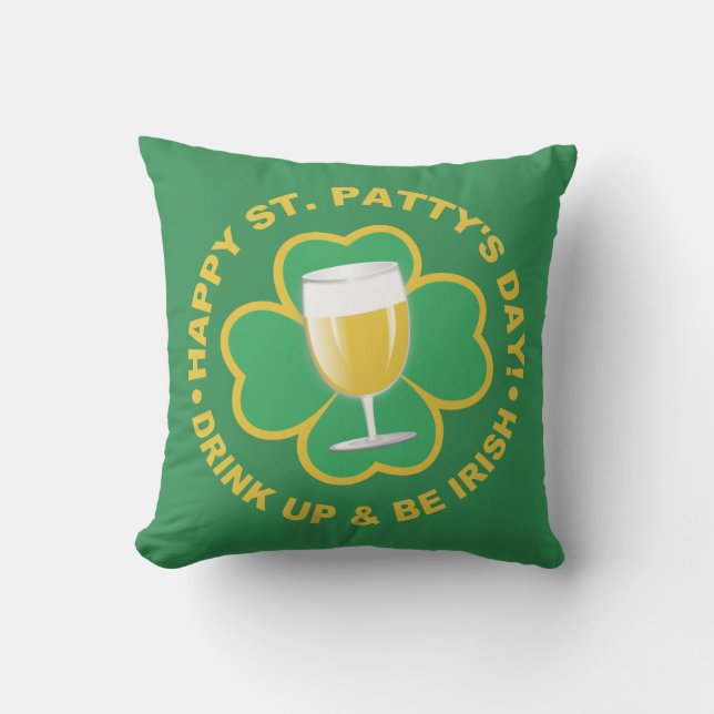 St. Patrick's Day jeter des oreillers (Recto)