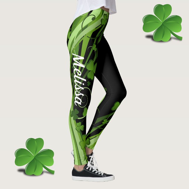 St Patrick's Day Leggings Saint Patrick Pants (Créateur téléchargé)