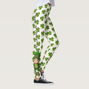 St Patrick's Day Leggings Saint Patrick Pants St.