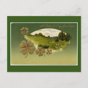  St. Patrick's Day Salutations Carte postale de va