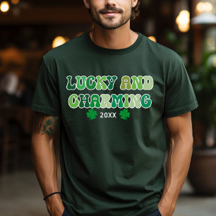 St Patrick's Day T-shirt charmant et chanceux