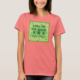 St. Patrick's Day T-shirt de la dame irlandaise