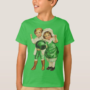 St. Patrick's Day Vintage Enfants Garçons T-shirt