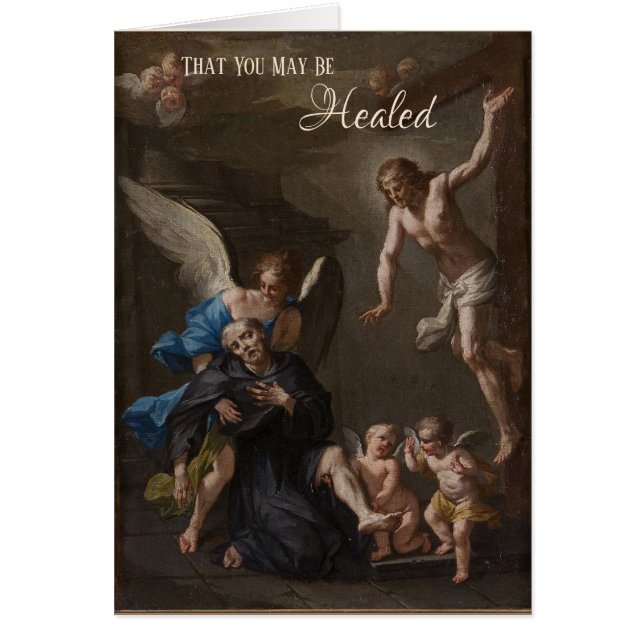 St. Peregrine Patron Saint du Cancer Religieux (Devant)