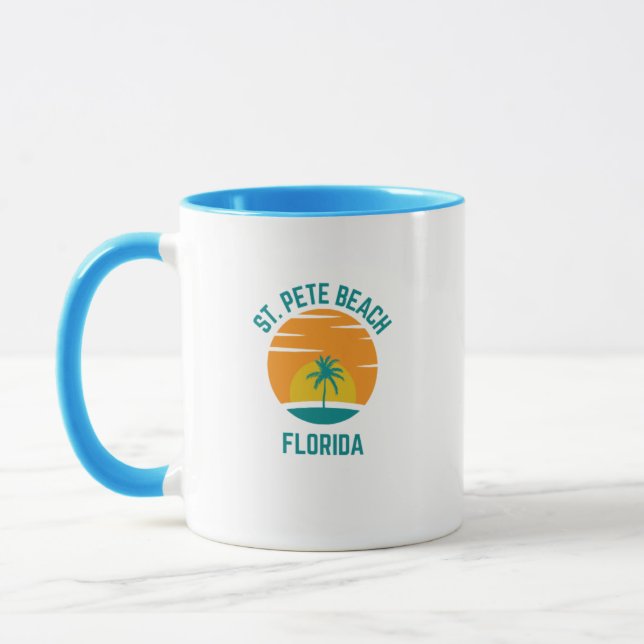 St. Pete Beach Floride Café Mug (Gauche)