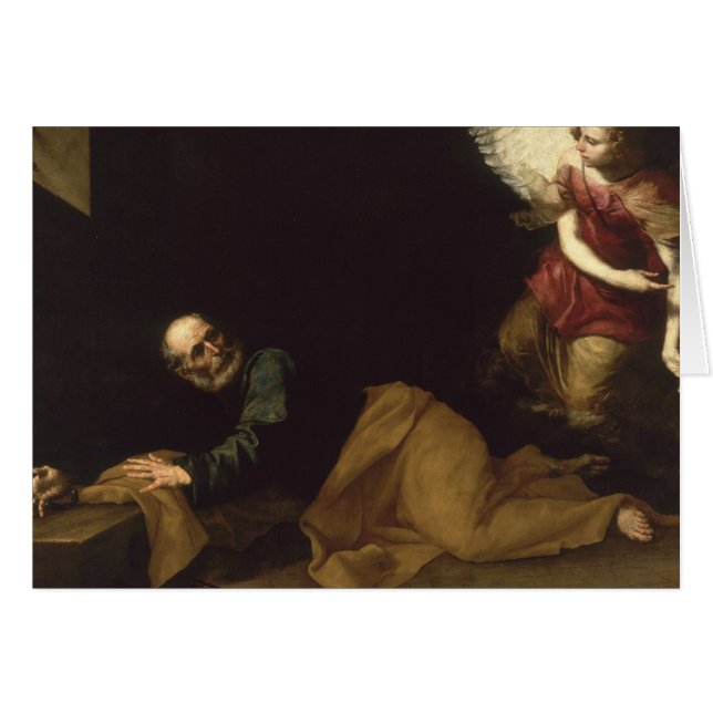 St Peter a libéré par un ange, 1639 (Devant horizontal)