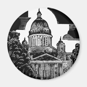 ST PETERSBURG - Saint Isaac’s Cathedral Magnet