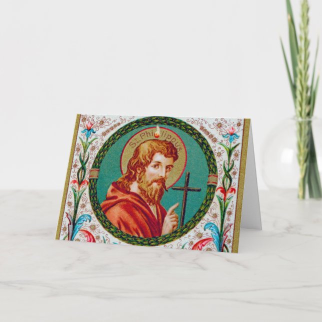 St. Philip l'apôtre (JMAS 10) Carte de voeux (Devant)