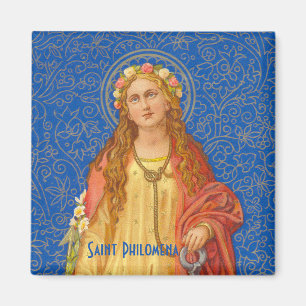 St. Philomena avec aimant Ancre (SNV 051)