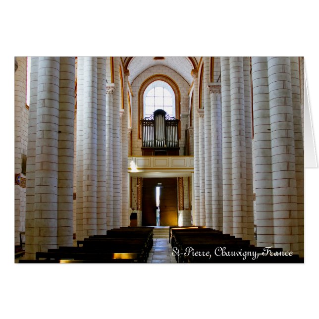 St Pierre, Chauvigny, France (Devant horizontal)