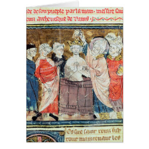 St Remigius, évêque du baptême de Reims