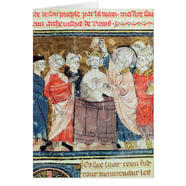 St Remigius, évêque du baptême de Reims (Devant)