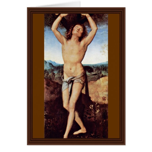 St SebastiAn par Perugino Pietro (la meilleure (Devant)