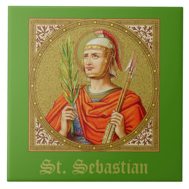 St. Sébastien (SNV 24) Carreau 3 (Devant)