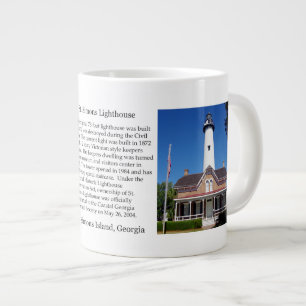 St Simons Lighthouse histoire spécialité mug