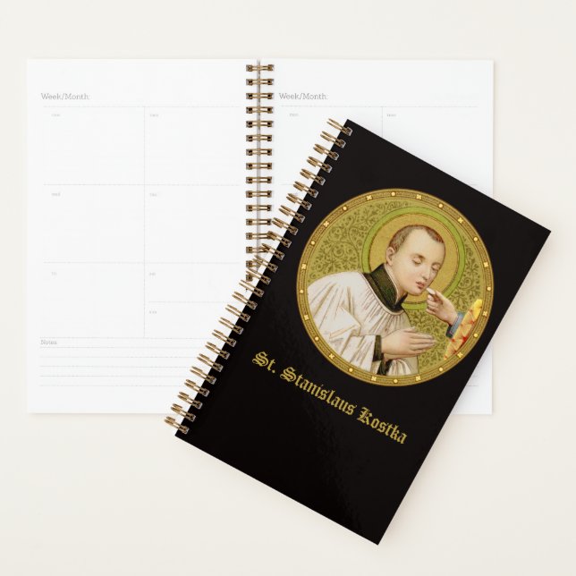 St. Stanislaus Kostka (SNV 25) (Image ronde) (Devant avec enveloppe)