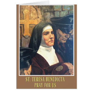 ST TERESA BENEDICTA D'EDITH STEIN CROISÉ