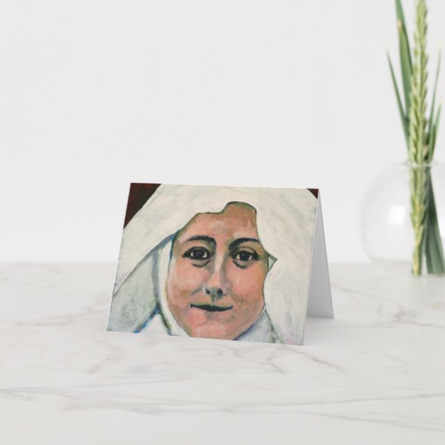 St Thérèse de carte pour notes de Lisieux (Devant)