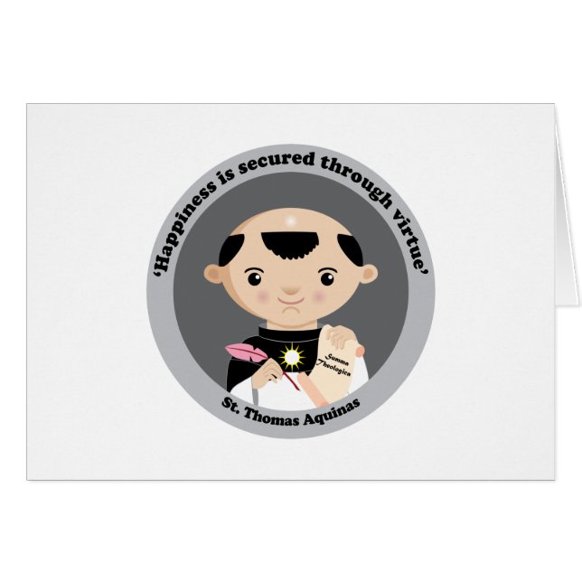 St Thomas Aquinas (Devant horizontal)
