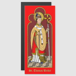St. Thomas Becket avec épée (M 033; Colorisé)