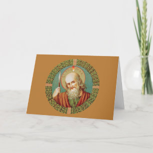 St Thomas l'apôtre (JMAS12) Carte de vœux vierge