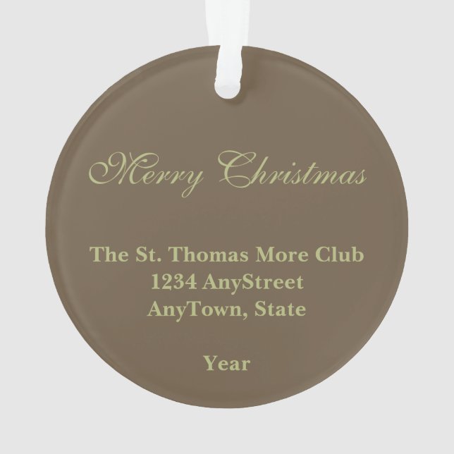 St. Thomas More (SAU 026) Acrylique circulaire (dos)