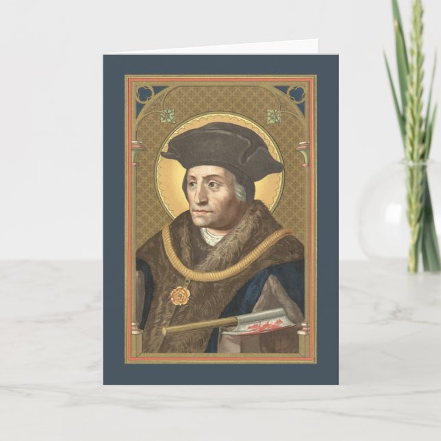 St. Thomas More (SAU 026) Carte de voeux vierge 1 (Devant)