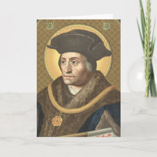 St. Thomas More (SAU 026) Carte de voeux vierge 2