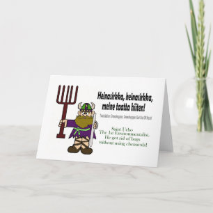 St. Urho La carte écologiste