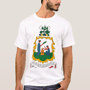 St Vincent et manteau de grenadines de T-shirt de