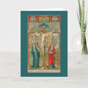 Stabat Mater (SAU 22) Style 2 Carte de vœux vierge