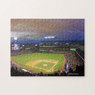 Stade de baseball -11x14 Puzzle avec boîte cadeau 