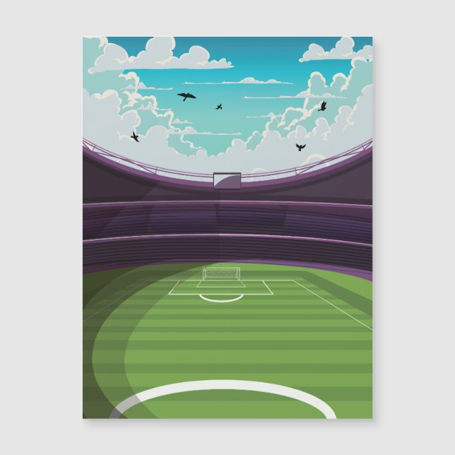 Stade de football (Devant)