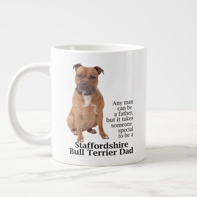 Staffie Jumbo Mug (Gauche)